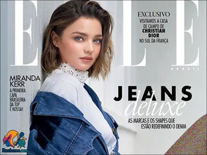 عکس های جدید میراندا کر در مجله ال Elle + تصاویر جذاب