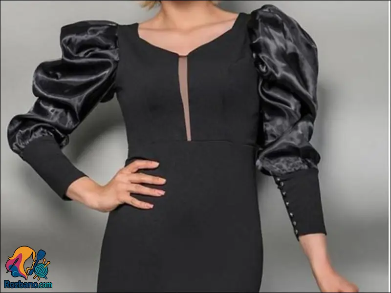 آموزش دوخت آستين پفي مناسب پيراهن و مانتو