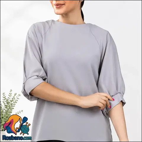 الگو خیاطی آستین رگلان مرحله به مرحله