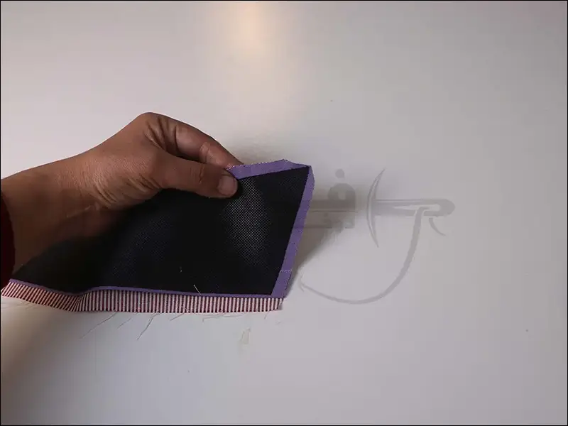 مراحل دوخت یقه شکاری ساده و آسان برای لباس