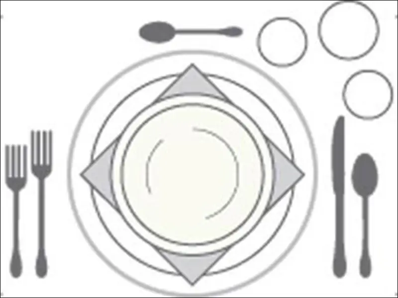اصول چیدن میز غذا در خانه