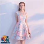 لباس مجلسي کوتاه دخترانه ترند با معرفي 10 مدل خاص