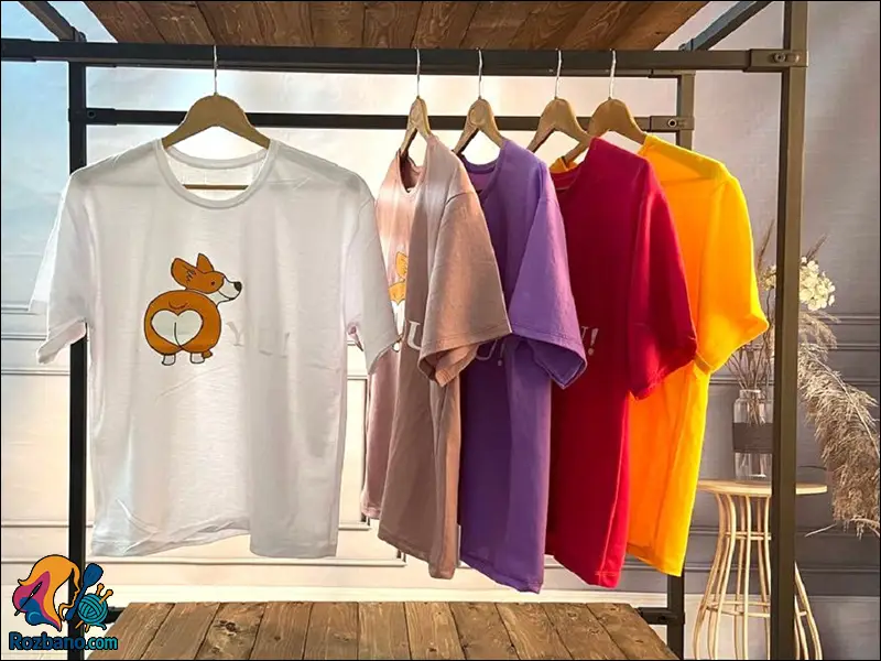 لباس های ترند دخترانه برای تابستان - تیشرت فری سایز