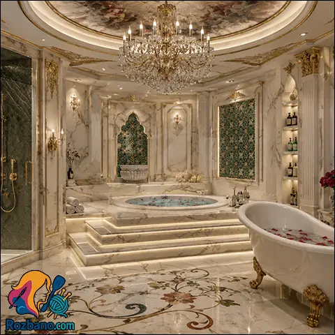دکوراسیون حمام حرفه ای راهنمای انتخاب 7 نوع سبک و متریال
