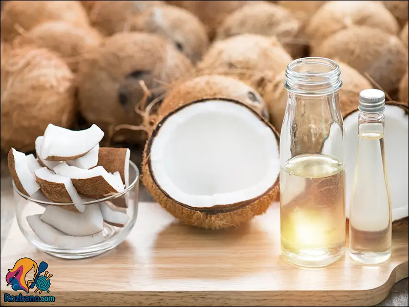 ماسک مو خانگی - ماسک ضد خشکي روغن نارگيل