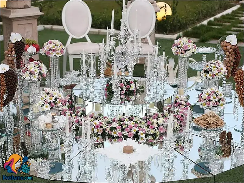 آموزش چیدمان و مدل تزیین سفره عقد ایرانی گام به گام