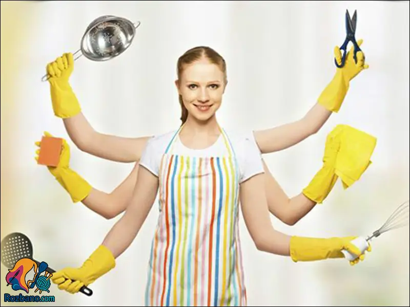 نکات مهم کدبانويي براي هر کدبانو تمام عيار در آشپزخانه