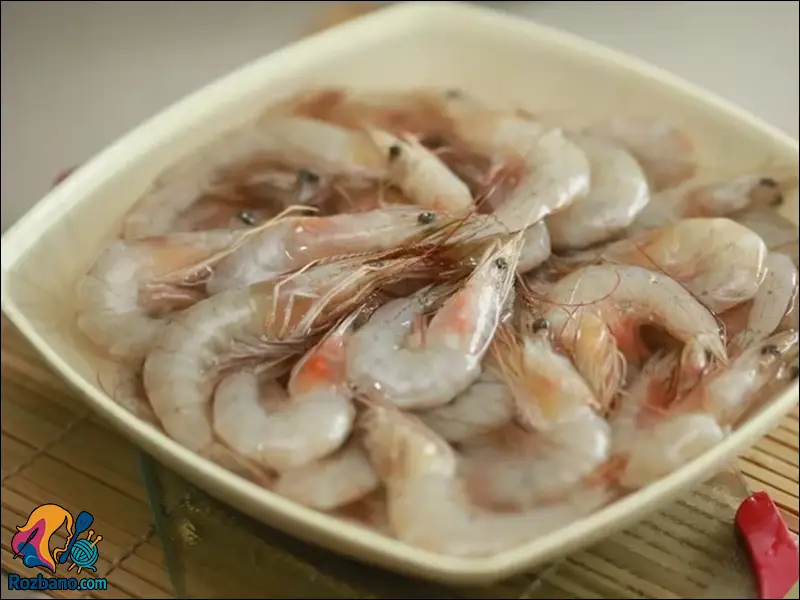 تمیز کردن میگو مرحله به مرحله در خانه