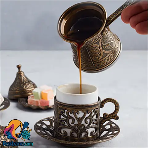 طرز تهیه ی قهوه ترک خوش طعم مثل کافه های حرفه ای