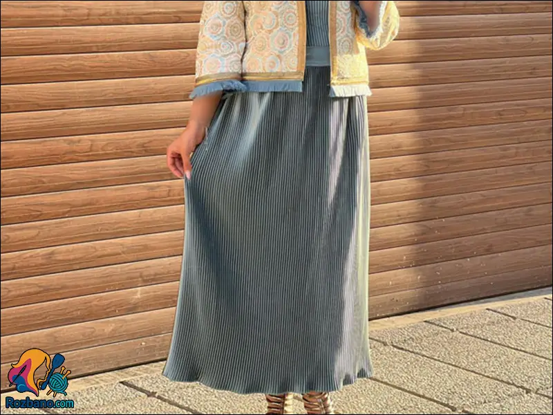 جدیدترین مدل دامن بلند مجلسی زنانه