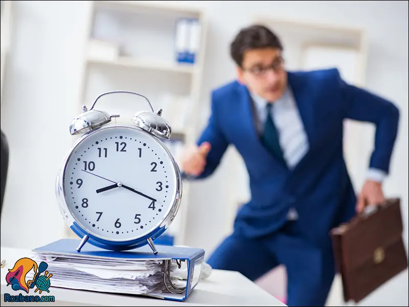 عادت کاری خوب در محیط کار | وقت شناسی