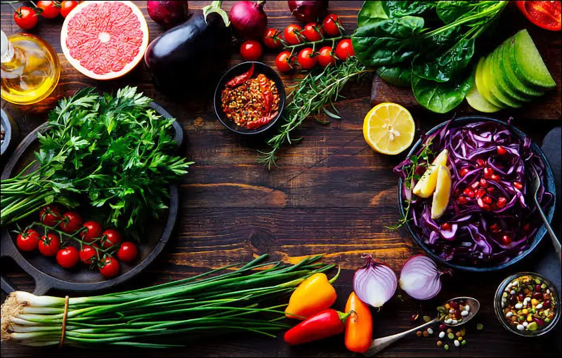 سبزیجات تخمیر شده در رژیم خام خواری