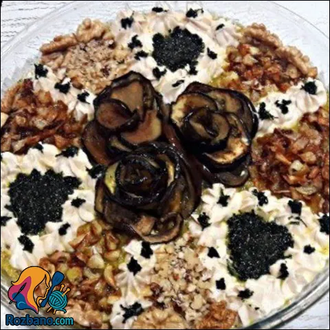 مراحل آماده سازی کشک بادمجان کبابی خانگی