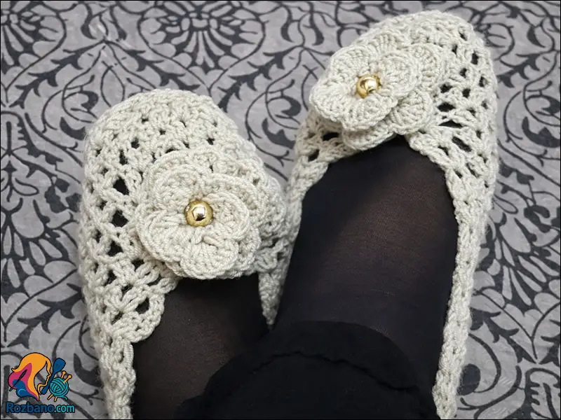 نحوه بافت پاپوش زنانه چهارفصل مناسب همه فصل ها