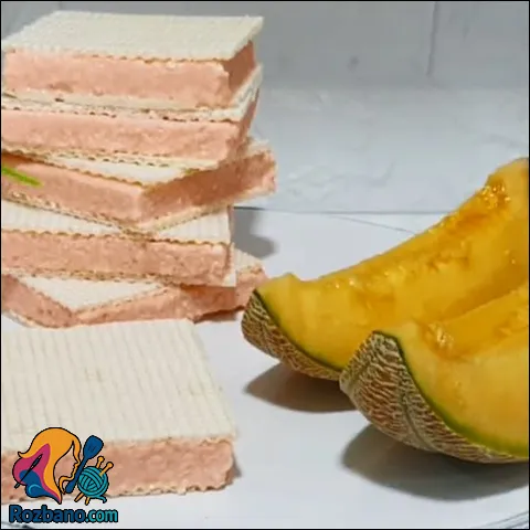 آموزش بستنی طالبی با بافت خامهای و طعم خاص