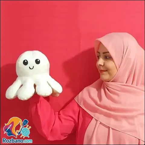 مدل جدید دوخت عروسک اختاپوس با الگو