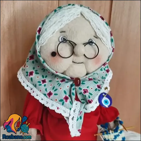 دوخت عروسک ننه سرما با وسایل در دسترس در خانه