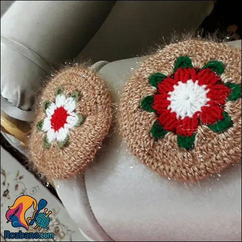 طرز بافت اسکاج گل برجسته با طرح های خلاقانه