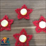آموزش بافت جاشمعی قلاب بافی برای سفره هفت سین
