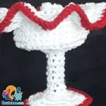 آموزش بافت جام هفت‌ سین قلاب بافی برای سفره نوروز