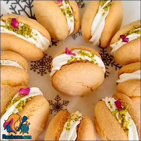 طرز تهیه شیرینی لطیفه بازاری نرم و خامه ای مرحله به مرحله
