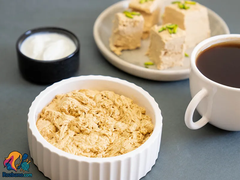 طرز تهیه حلوا ارده کشی خانگی خوشمزه و سنتی