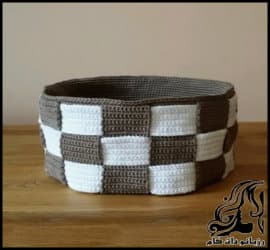 بافتنی و آموزش بافت سبد همه کاره - A20versatile20basket20weave20method 04