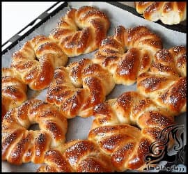 آشپزی و طرز تهیه نان آچما شویدی ترکیه ای - Achma20bread20became20Turkish 02