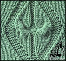 بافتنی و آموزش بافت مدل بال فرشته - Angel20Wings20Cable 01