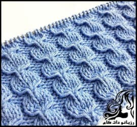 بافتنی و آموزش بافت یک مدل پیچ جذاب و زیبا - Attractive20and20beautiful20knitting20screws 02