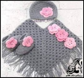 بافتنی و آموزش بافت شنل بچگانه - Baby20Poncho20tutorial 03
