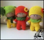 عروسک بافی و آموزش بافت عروسک نی نی با قلاب - Baby20doll20with20hooks 01