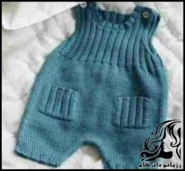 بافتنی و آموزش بافت سرهمی جیب دار نوزاد - Baby20pocket20knitwear 01