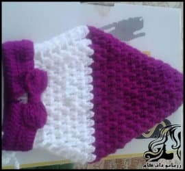 بافتنی و راهنمای بافت لیف حمام به شکل ماهی - Bath20leaf20in20the20shape20of20a20fish 01