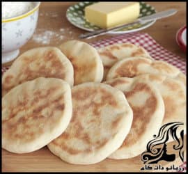آشپزی و طرز تهیه نان بازلاما به همراه فیلم - Bazlama 02