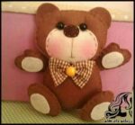 آموزش دوخت عروسک خرس نمدی به همراه الگو - Bear20Felt20Doll 09
