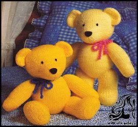 عروسک بافی و آموزش بافت عروسک خرس با دومیل - Bear20doll20texture20training 03