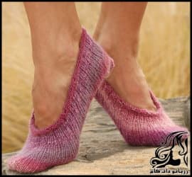 بافتنی و آموزش بافت پاپوش زنانه زیبا و جذاب - Beautiful20and20attractive20feminine20footwear20texture 02