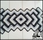 آموزش تصویری و گام به گام بافت پادری زیبا و شیک - Beautiful20antique20texture20training 27