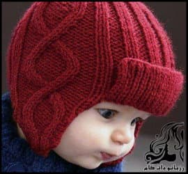 بافتنی و آموزش بافت کلاه رو گوشی دار پسرانه به همراه فیلم - Beautiful20boys20hat 01