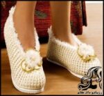 بافتنی و آموزش بافت پاپوش دومیل دخترانه - Beautiful20duplex20shoes 03