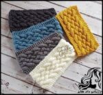 بافتنی و آموزش بافت هدبند زیبای زنانه - Beautiful20feminine20headband20texture 01