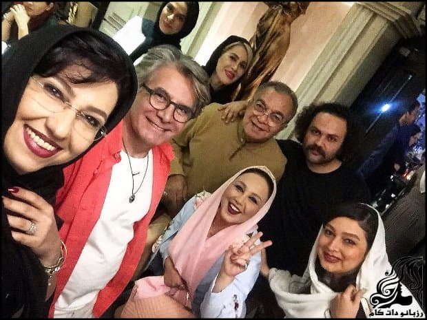 جشن تولد بهنوش بختیاری با حضور بازیگران ایرانی