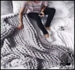 آموزش بافت پتو در 45 دقیقه - Blanket texture with yarn 12 compressor