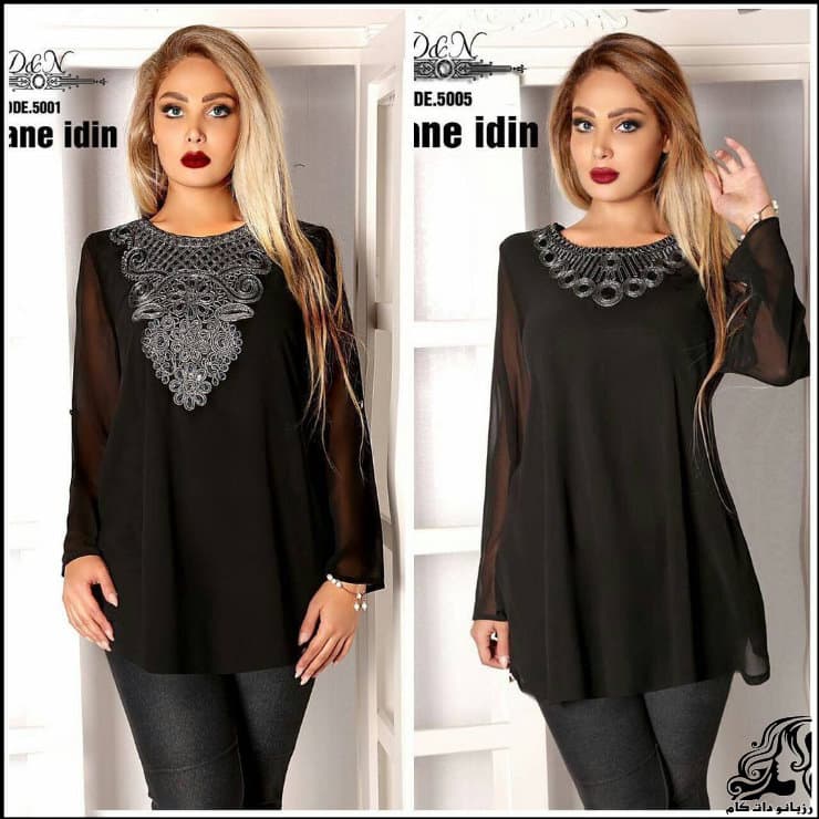 شومیز زیبا زنانه در طرح های متنوع و شیک مدل سال