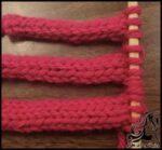 آموزش رایگان قیطان بافی با دومیل - Braiding20with20a20double20crochet 01