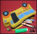 آموزش دوخت جامدادی اتوبوس - Bus pencil case 11 compressor