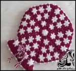 آموزش رایگان بافت لیف شکوفه به همراه فیلم فارسی - CROCHET20Bath20leaf20in20the20shape20of20a20flower20tutorial 01