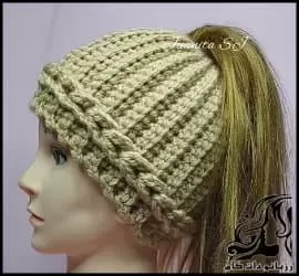 یک ساعته کلاه زنانه و لاکچری بباف!!! - CROCHET20HAT20STEP20BY20STEP20tutorial 03