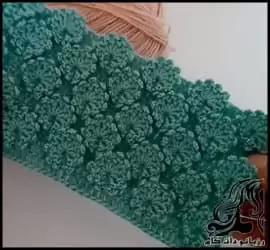 آموزش بافت الگو برجسته قلاب بافی دوست داشتنی - CROCHET20RELIEF20PATTERN20tutorial 01